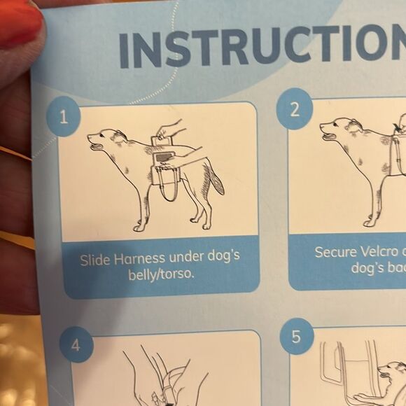 Sleekside large dog harness black.  New - Picture 6 of 9